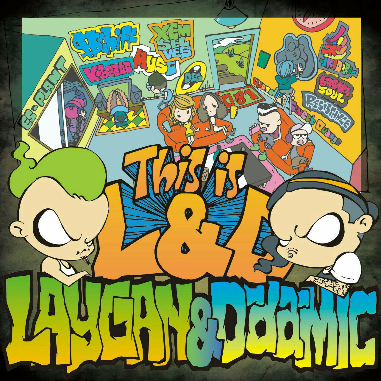 Gisei feat.GANMA : LAYGAN & D-da-MIC 1st Album「This is L&D」(2017.01.05)